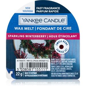 Yankee Candle Sparkling Winterberry illatos viasz aromalámpába Signature 22 g