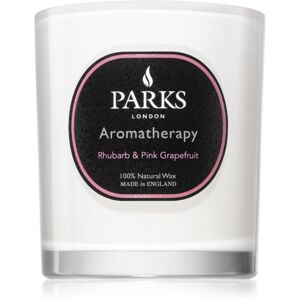 Parks London Aromatherapy Rhubarb & Pink Grapefruit illatgyertya 220 g