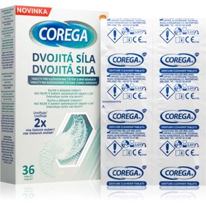 Corega Tabs tisztító tabletta kivehető fogszabályozóra és protézisre 36 db