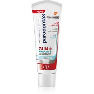 Parodontax Gum And Sens Whitening fehérítő fogkrém a fogakra 75 ml