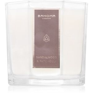 Bahoma London Octagon Collection Sandalwood & Patchouli illatgyertya 180 g