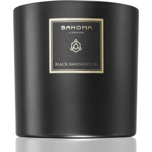 Bahoma London Obsidian Black Collection Black Sandalwood illatgyertya 620 g