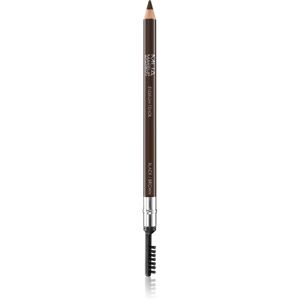 MUA Makeup Academy Brow Define tartós szemöldök ceruza kefével árnyalat Dark Brown 1,2 g