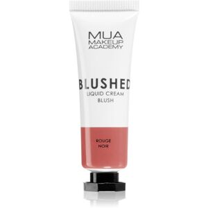 MUA Makeup Academy Blushed Liquid Blusher folyékony arcpirosító árnyalat Rouge Noir 10 ml