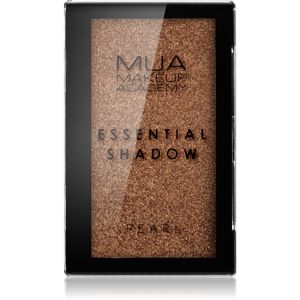 MUA Makeup Academy Essential gyöngyházas szemhéjfestékek árnyalat Golden Honey 2.4 g