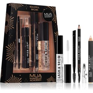 MUA Makeup Academy Beautiful Brows ajándékszett (szemöldökre)