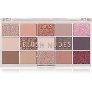 MUA Makeup Academy Professional 15 Shade Palette szemhéjfesték paletta árnyalat Blush Nudes 12 g