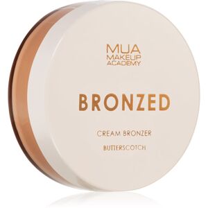 MUA Makeup Academy Bronzed krémes bronzosító árnyalat Butterscotch 14 g