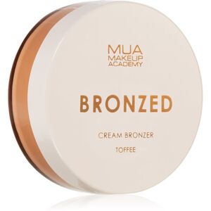 MUA Makeup Academy Bronzed krémes bronzosító árnyalat Toffee 14 g