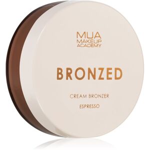 MUA Makeup Academy Bronzed krémes bronzosító árnyalat Espresso 14 g