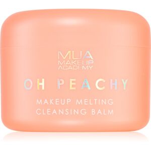 MUA Makeup Academy Oh Peachy sminklemosó balzsam olajjal barack illatú 70 g
