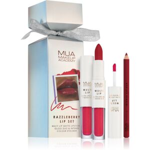 MUA Makeup Academy Cracker Razzleberry ajándékszett (az ajkakra)