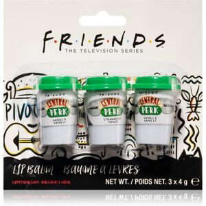 Friends Central Perk Lip Balm Set ajakbalzsam 3x4 g