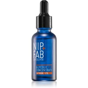 NIP+FAB Glycolic Fix 10% koncentrált szérum éjszakára 30 ml