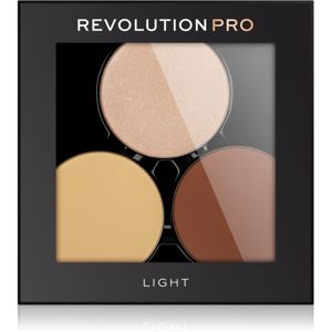 Revolution PRO Refill kontúrozó púder palettába árnyalat Light 6 g
