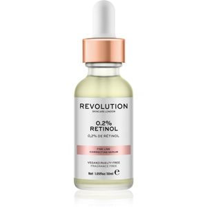 Revolution Skincare 0.2% Retinol Szérum a finom ráncok kezeléséhez 30 ml