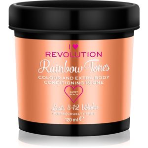 I Heart Revolution Rainbow Tones ideiglenes festék hajra árnyalat Sweet Peach 120 ml
