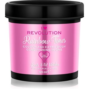 I Heart Revolution Rainbow Tones ideiglenes festék hajra árnyalat Pink Universe 120 ml