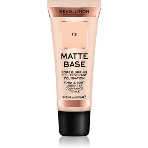 Makeup Revolution Matte Base fedő make-up árnyalat F2 28 ml