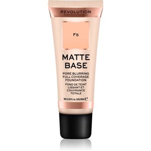 Makeup Revolution Matte Base fedő make-up árnyalat F5 28 ml