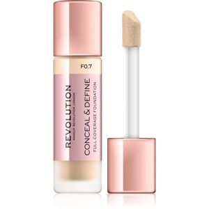 Makeup Revolution Conceal & Define fedő make-up árnyalat F0.7 23 ml