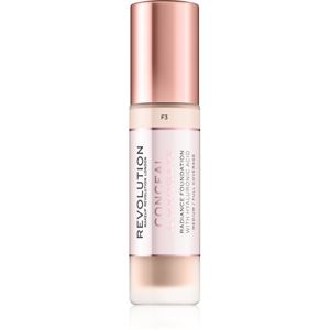 Makeup Revolution Conceal & Hydrate könnyű hidratáló make-up árnyalat F3 23 ml