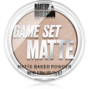 Makeup Obsession Game Set Matte mattító púder árnyalat Navagio 7.5 g