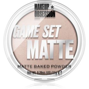 Makeup Obsession Game Set Matte mattító púder árnyalat Cabo 7.5 g