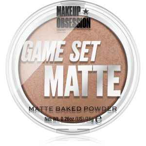 Makeup Obsession Game Set Matte mattító púder árnyalat Kalahari 7,5 g