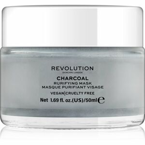 Revolution Skincare Purifying Charcoal tisztító arcmaszk 50 ml