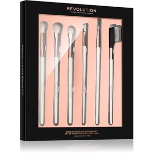 Makeup Revolution Essentials eye brush set ecset szett (szemre) hölgyeknek