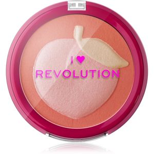 I Heart Revolution Fruity Peach kompakt arcpirosító árnyalat Peach 9.2 g