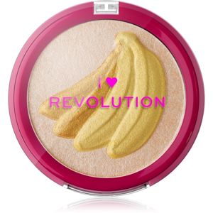 I Heart Revolution Fruity Highlighter Banana kompakt púderes élénkítő arcra