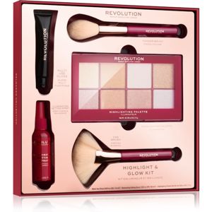 Makeup Revolution Highlight & Glow ajándékszett (hölgyeknek)
