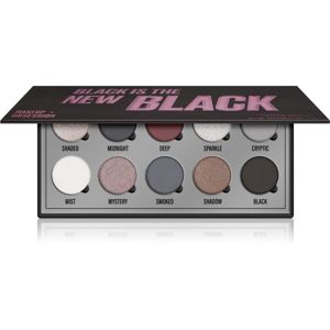 Makeup Obsession Black Is The New Black szemhéjfesték paletta 10x1,3 g