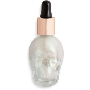 Makeup Revolution Skull Folyékony Highlighter pipettával árnyalat Ghosted! 13 ml