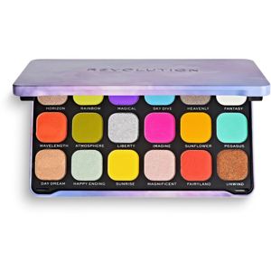 Makeup Revolution Halloween Eyeshadow Palette szemhéjfesték paletta árnyalat Rainbow 19,8 g