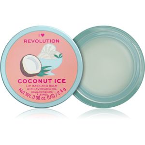 I Heart Revolution Lip Mask hidratáló maszk az ajkakra íz Coconut Ice 2,4 g