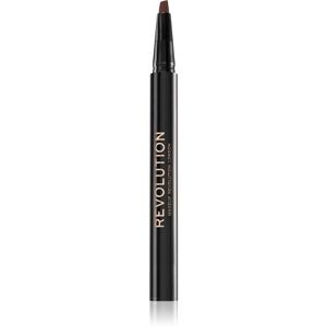 Makeup Revolution Bushy Brow szemöldök ceruza árnyalat Medium Brown 0,5 ml