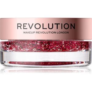 Makeup Revolution Viva Glitter Balm Pot csillámok árnyalat Pink Party 3,2 g