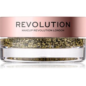 Makeup Revolution Viva Glitter Balm Pot csillámok árnyalat Golden Girl 3,2 g