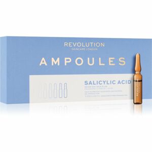 Revolution Skincare 7 Day Ampoules Salicylic Acid (Blemish Preventing) ampulla a pattanásos bőr hibáira 7x2 ml