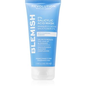 Revolution Skincare Blemish 2% Salicylic Acid tisztító maszk 2% szalicilsavval 65 ml