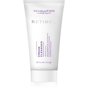 Revolution Skincare Retinol finom állagú tisztító krém a ráncok ellen 150 ml