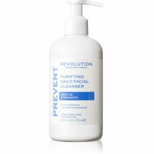 Revolution Skincare Blemish Prevent lágy tisztító gél problémás és pattanásos bőrre 250 ml