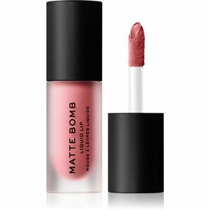 Makeup Revolution Matte Bomb mattító folyékony rúzs árnyalat Pink Bunny 4,6 ml