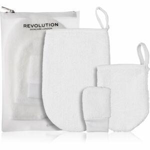Revolution Skincare Reusable arctisztító kesztyű 3 db