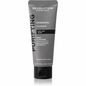 Revolution Skincare Purifying Charcoal mitesszerek elleni, lehúzható aktív szén maszk 100 g
