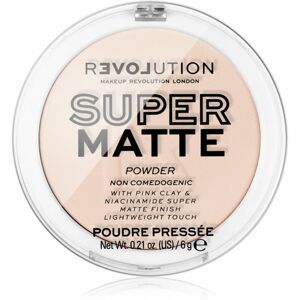 Revolution Relove Super Matte Powder mattító púder árnyalat Translucent 6 g