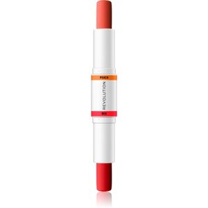 Makeup Revolution Colour Correcting korrektor ceruza egységesíti a bőrszín tónusait árnyalat Red & Peach 2x4,3 g